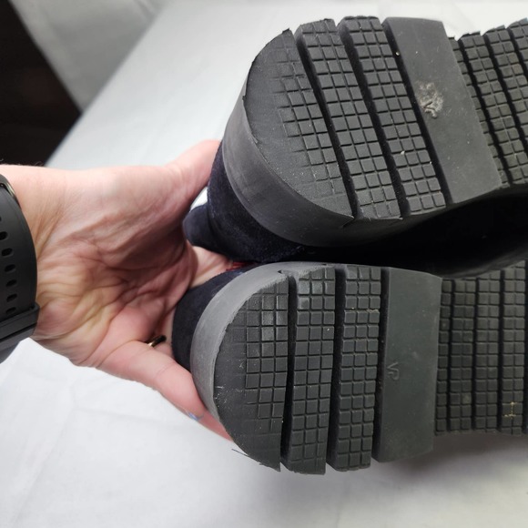 Tommy Hilfiger Women's Dark Blue Tommy Jeans Yvonne Lace-Up Ankle Boots Size 10 - Picture 10 of 12